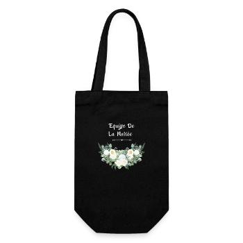 Équipe de la mariée floral - Sac à bouteille - noir - Devant