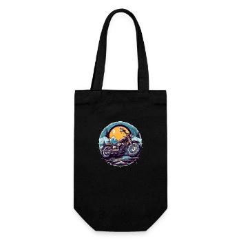 Motorcycle chopper - Gift Bag for Bottles - black - Front