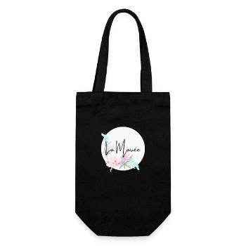 La mariée floral - Sac à bouteille - noir - Devant