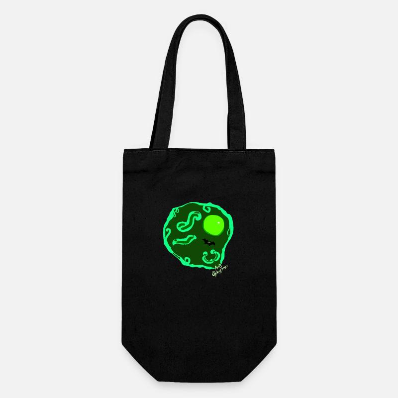 Œuf au plat par Isabel B. - Sac à bouteille - noir