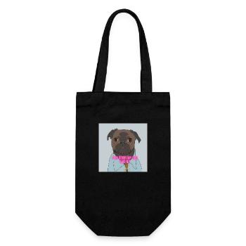 CHIEN - Je suis désolé que mon chien ait dit non - Sac à bouteille - noir - Devant