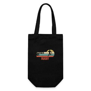Je Peux Pas J'ai Rugby idée cadeau rugby - Sac à bouteille - noir - Devant