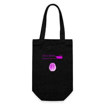 Brain Loading - Gift Bag for Bottles - black - Front