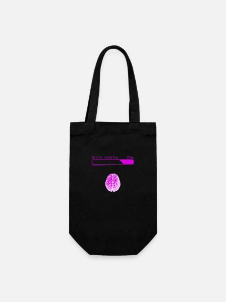 Charge cérébrale - Sac à bouteille - noir