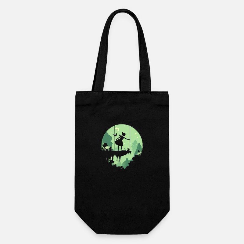 Peter and Wendy - Gift Bag for Bottles - black