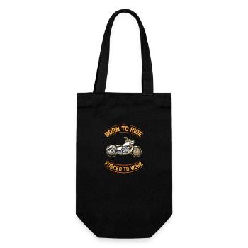 Born To Ride Chopper Design - Gift Bag for Bottles - black - Front