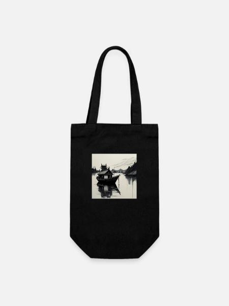 Culture japonaise - Sac à bouteille - noir