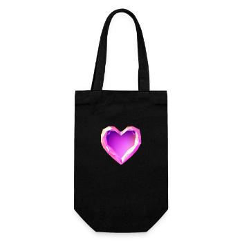Wedding, Mother's Day, Love, Valentine's Day, Engagement - Gift Bag for Bottles - black - Front