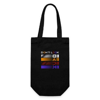 Ne regardez pas en arrière - Sac à bouteille - noir - Devant