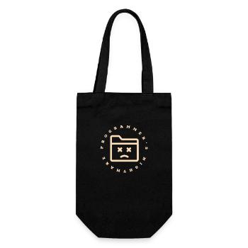 Le cauchemar du programmeur - Sac à bouteille - noir - Devant