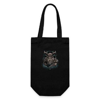 Viking Norseman: Design nordique élégant - Sac à bouteille - noir - Devant