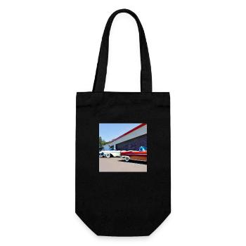 C10 - Geschenkbeutel für Flaschen - Schwarz - Vorne