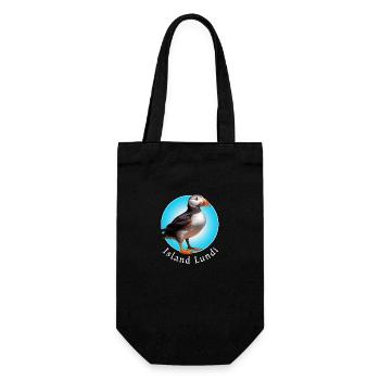 Island Lundi - Gift Bag for Bottles - black - Front