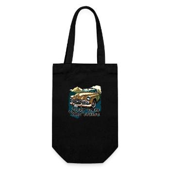 Keep calm and Cruise - Gift Bag for Bottles - black - Front