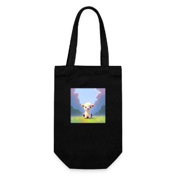 BABY COW - Gift Bag for Bottles - black - Front