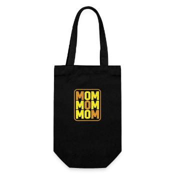 Maman Maman Maman - Cadeaux de fête des mères - Sac à bouteille - noir - Devant
