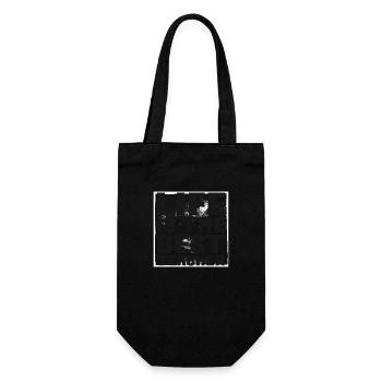 Life is the best Teacher - Gift Bag for Bottles - black - Front
