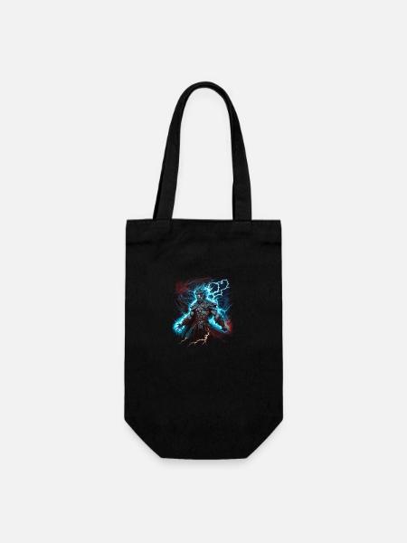 archangel - Gift Bag for Bottles - black