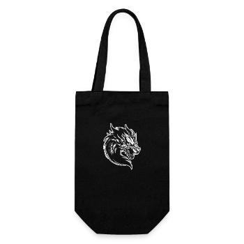 Dragon Dragon Fantasy Mythologie - Sac à bouteille - noir - Devant