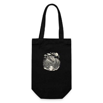 Nature Aventure Randonnée Camping Design - Sac à bouteille - noir - Devant