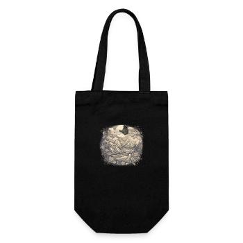 Nature Aventure Randonnée Camping Design - Sac à bouteille - noir - Devant