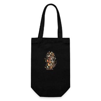 Bird Watching Bird Watchers Birds - Gift Bag for Bottles - black - Front