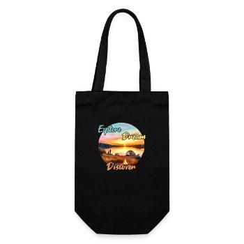 Camping Aventure Explorer Dream Discover - Sac à bouteille - noir - Devant