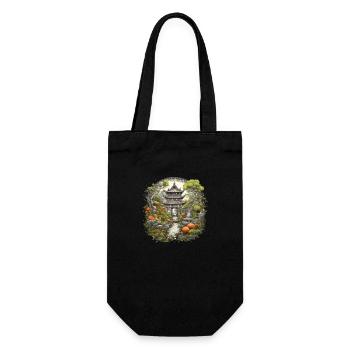 Bonsaï - Jardin Japonais - Sac à bouteille - noir - Devant