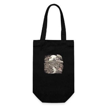 Bonsaï - Jardin Japonais - Sac à bouteille - noir - Devant