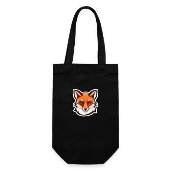 Rencontre mystique : le fier renard - Sac à bouteille - noir - Devant