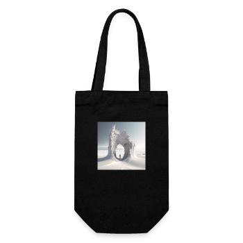 Percée dans le désert - Sac à bouteille - noir - Devant