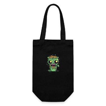 Halloween coffee mug - creepy coffee mug - Gift Bag for Bottles - black - Front