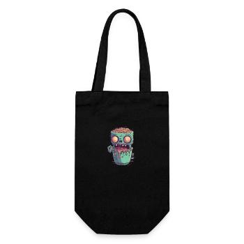Halloween coffee mug - creepy coffee mug - Gift Bag for Bottles - black - Front