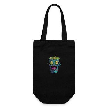 Halloween coffee mug - creepy coffee mug - Gift Bag for Bottles - black - Front