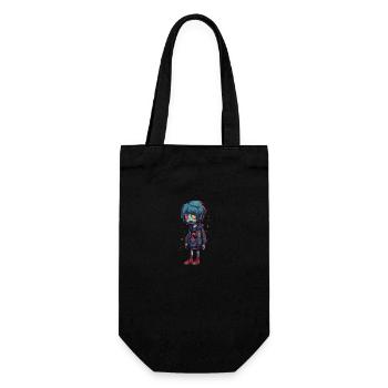 Halloween Zombie Boy - Kawaii Cute Monster Horror - Gift Bag for Bottles - black - Front