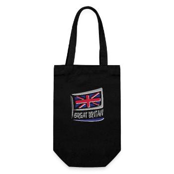 Great Britain - Geschenkbeutel für Flaschen - Schwarz - Vorne