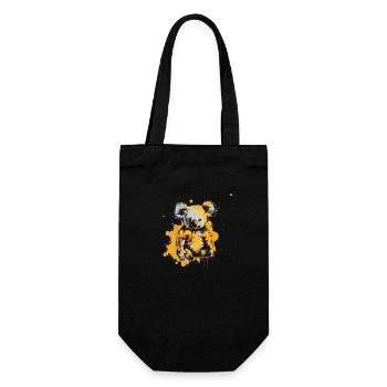 Koala in splashes of color - Gift Bag for Bottles - black - Front