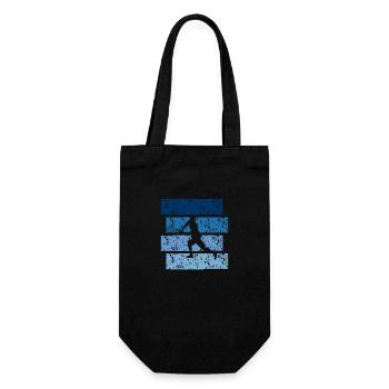 Tennis gift Vintage - Gift Bag for Bottles - black - Front
