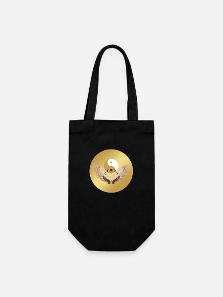 yingyang - Sac à bouteille - noir