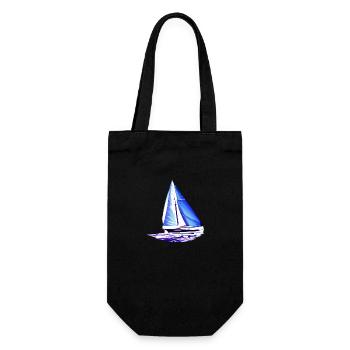 Sailor Sailing Ship Sailing Sailing Sailing Sail: - Sac à bouteille - noir - Devant