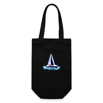 voilier voilier voilier voilier voilier voilier - Sac à bouteille - noir - Devant