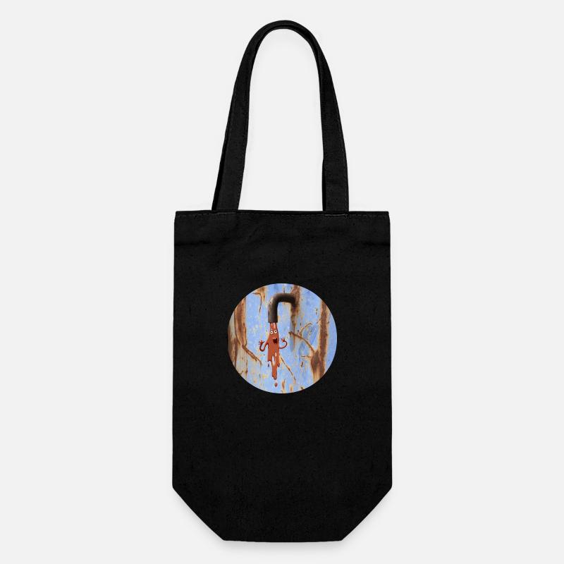 Monstre visqueux - Sac à bouteille - noir