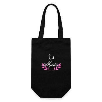 La mariée - Sac à bouteille - noir - Devant