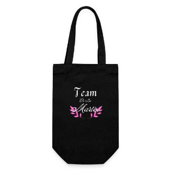 team de la Mariée - Sac à bouteille - noir - Devant