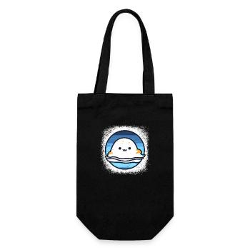 mammal cute animals animal welfare clthsbfrhs fun - Geschenkbeutel für Flaschen - Schwarz - Vorne
