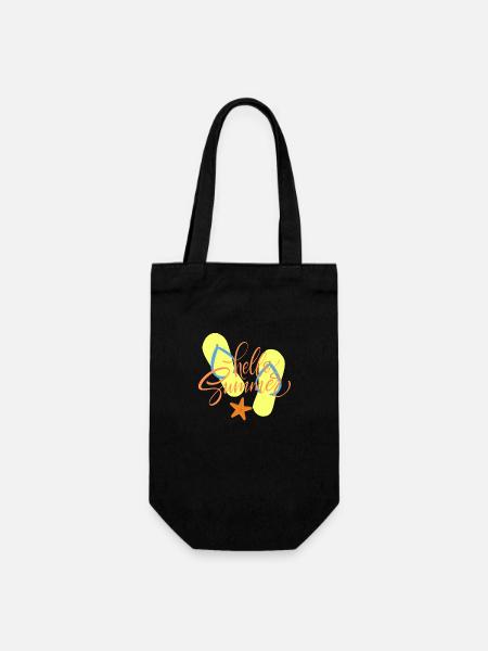 Bienvenue l'été - Sac à bouteille - noir