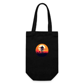 Sunset Allies - Gift Bag for Bottles - black - Front