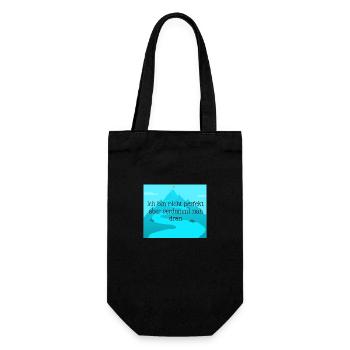 8 - Geschenkbeutel für Flaschen - Schwarz - Vorne