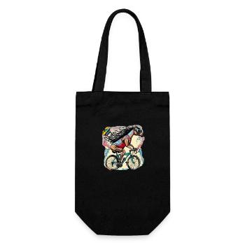 IMG 1519 - Geschenkbeutel für Flaschen - Schwarz - Vorne