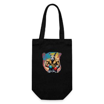 IMG 1545 - Geschenkbeutel für Flaschen - Schwarz - Vorne